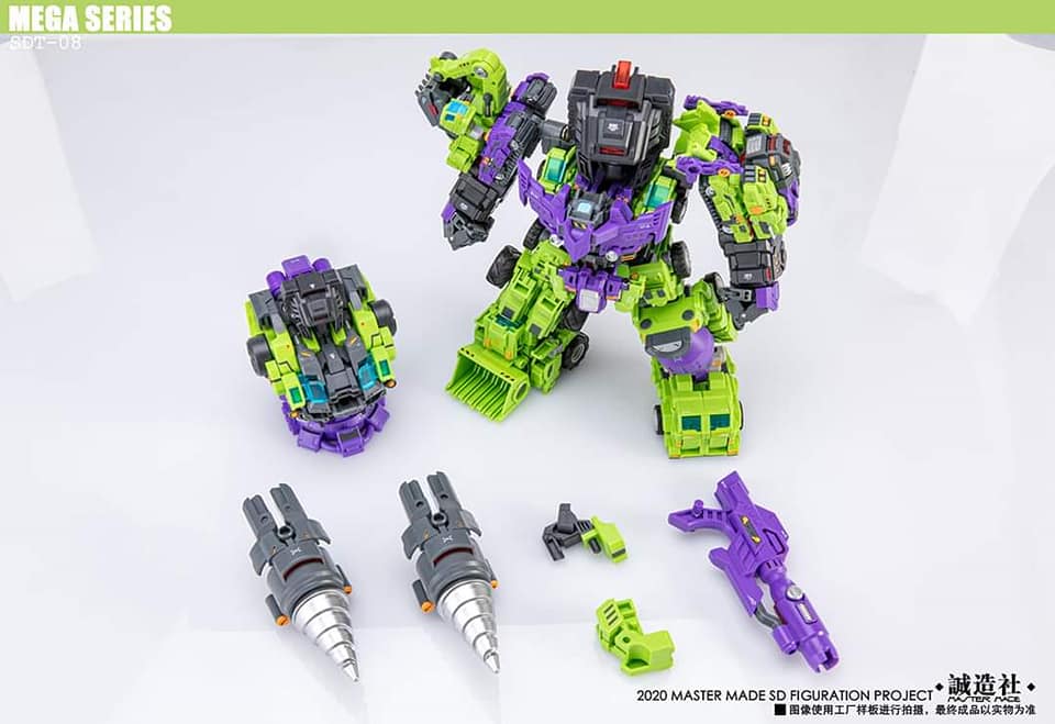 Master Made SDT-08 Destroyer Super Deformed Demolisher